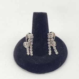 Vtg Monet clip on earrings